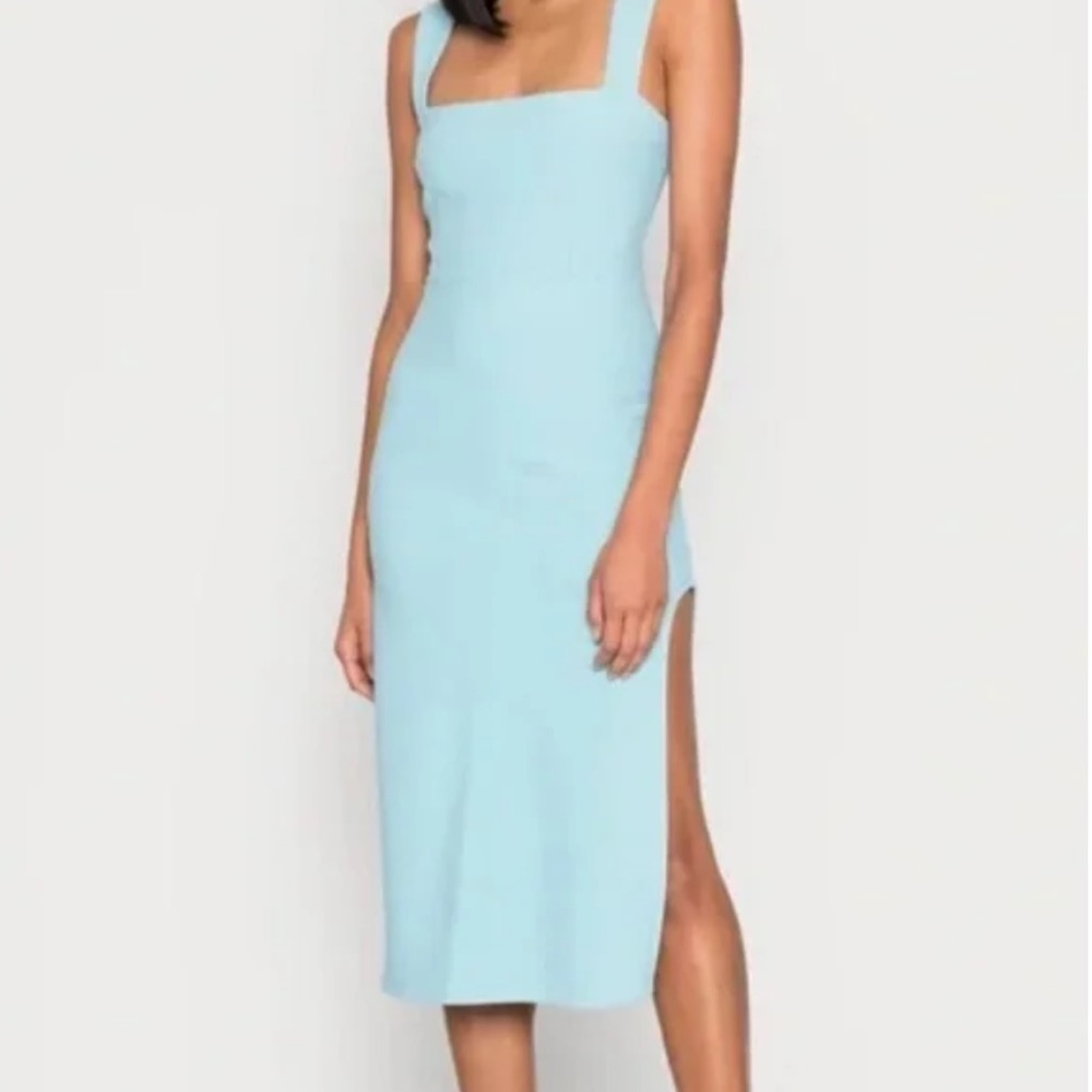 Abercrombie & Fitch Wide Strap Midi Dress XSP